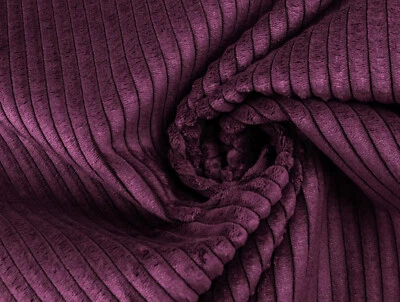 POLSTERSTOFF Cord Samt Taschen Bekleidung grob gerippt BEERE EUR 17,98/m - Bild 1 von 4