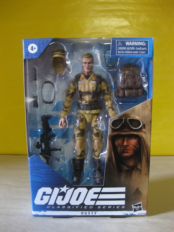 2022 Hasbro GI Joe Classified Series 6" Dusty MIP Real American Hero