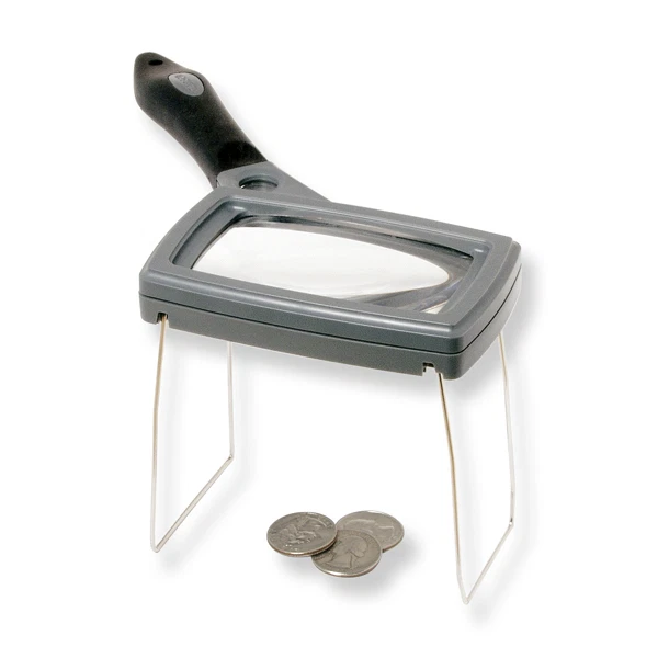 Carson 2X / 10X Rectangular Magnifier great for Low Vision or Writing - Image 1 of 1