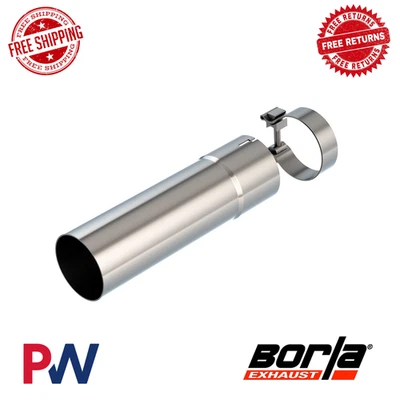 Tubo de extensão Borla escape 3,5" para 19-21 Silverado - Sierra 1500 6.2L 60706 - Imagem 1 de 2