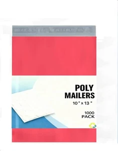 #4 10x13 Poly Versandtaschen Umschläge Versandverpackungen Beutel HTPNK 1000 Stück - Bild 1 von 6