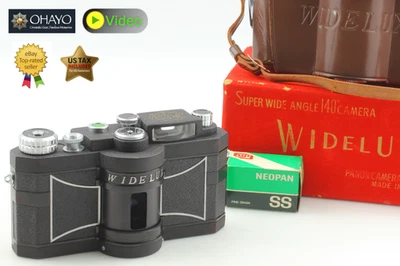 [MINT in BOX] Panon Widelux F6B Black F6 B 35mm Panoramic Film Camera From JAPAN - Image 1 of 4