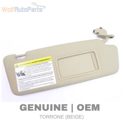 2007-2008 AUDI RS4 - Right SUN Visor / Mirror 8E0857552K - Image 1 of 4