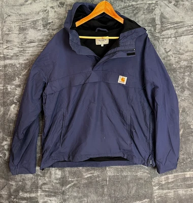 Carhartt WIP Nimbus Pullover Jacke Navy XL Anorak Kapuze Windbreaker - Bild 1 von 4
