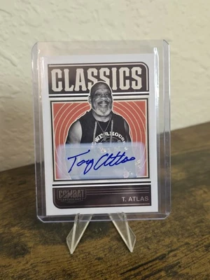 2025 Panini Combat антология Тони Атлас классика #7 WWE реслинг автограф - Изображение 1 из 2