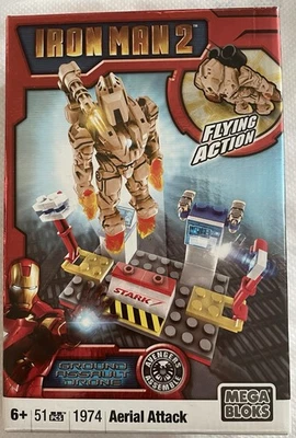 🔥Mega Bloks Iron Man 2 Drone de Asalto Terrestre Sellado🔥 Foto 1 de 2