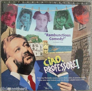 CIAO , PROFESSORE ! Paolo Villaggio Lina Wertmuller Comedy Italian LASERDISC NEW - Picture 1 of 4