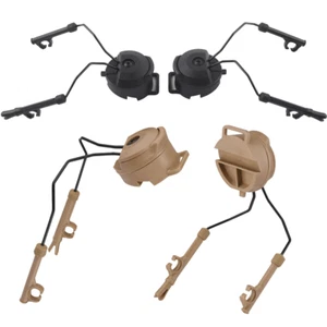 2x Tactical Military Headset ARC Rail Adapter for FAST/ACH /MICH / Sordin Helmet - Picture 1 of 13