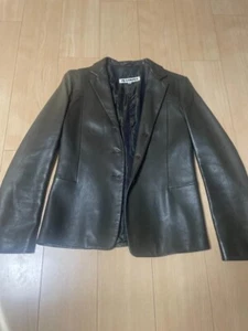 JIL SANDER Leather jacket size S - Picture 1 of 24