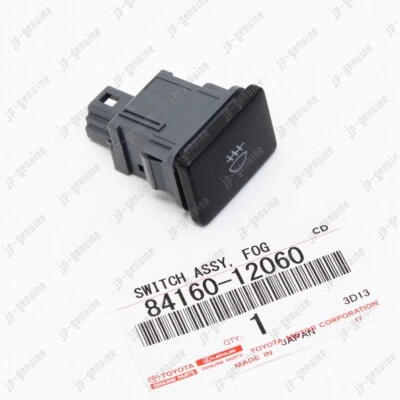 OEM Genuine TOYOTA C-HR RAV4 SCION tC iQ FR-S 84160-12060 Fog Light Lamp Switch - Изображение 1 из 4