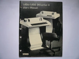 DEC Digital Equipment LA36 LA35 DECwriter User’s Manual 1975 - Picture 1 of 8
