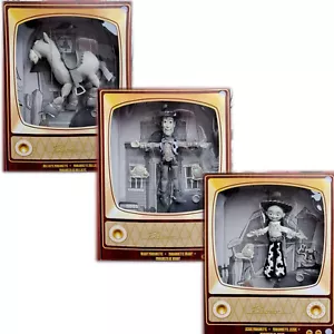 NEW Set Of 3 Toy Story Disney Parks Woody’s Roundup Marionette Black & White - Picture 1 of 2