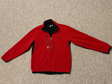 Vintage Lowe Alpine Polartec Fleece Jacket Mens Medium Red Polartec Windbloc