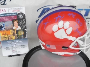 Mini casco firmato Myles Murphy Clemson Tigers JSA COA Cincinnati Bengals - Foto 1 di 1