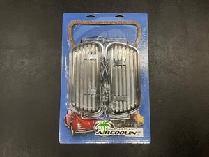 AirCooled Type 1 Aluminum Valve Covers Clip On Style W/ Hardware & Gasket - Picture 1 of 1