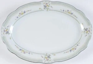 Diana by Premiere ME 115 14-1/8" Oval Serving Platter - Picture 1 of 1