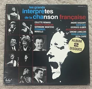 Great Performers of French Song 2xLP – Colette Renard, Maurice Chevalier – VGC - Picture 1 of 4