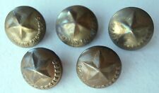 5 Indian Army Engineers Military Buttons