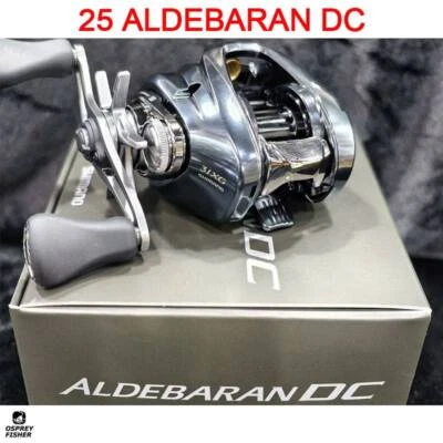 Carrete de pesca Shimano 25 ALDEBARAN DC Baitcasting 4 kg carrete de pesca de arrastre máximo Foto 1 de 4
