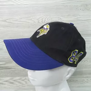 LOGO Atletico - Cappello / Cappello - Vintage, Vikings Randy Moss ""#84" - SnapBack - Nero" - Foto 1 di 12
