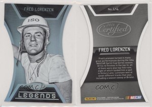 2016 Certified Certified Legends Mirror Silver /99 Fred Lorenzen #L14 HOF