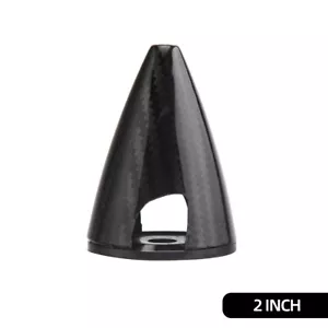 Spinner in fibra di carbonio 1 pezzo 2"" cono 2 lame gasline accessori aereo RC - Foto 1 di 15