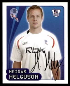 Merlin Premier League (2007/2008) Heidar Helguson Bolton Wanderers No. 159 - Picture 1 of 2