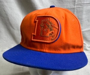 Denver Broncos New Era 9FIFTY NFL Adjustable Snapback Hat Cap Retro Throwback D - Picture 1 of 8