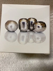 SparQ - Original Soapstone Sphere - Wine Pearls - Set of 4 in Box - Product #008 - Picture 1 of 7