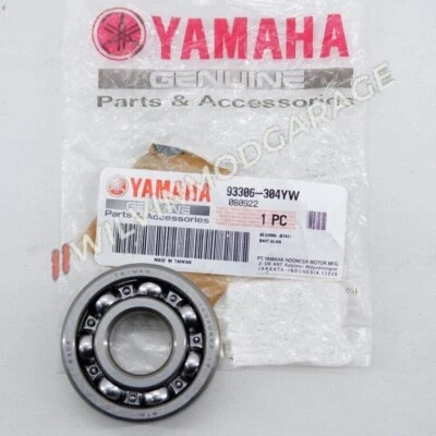 Genuine Yamaha XMAX 300 2017-2023 Transmission Crutch As Bearing 93306-304YW - Imagem 1 de 4