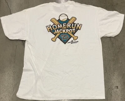 NUEVA Camisa Extra Grande De Colección MLB Arizona Diamondbacks Homerun Jackpot Bank One Foto 1 de 4