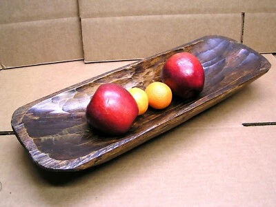 Hand Carved Wooden Dough Bowl Bread Trencher 2988 - Image 1 of 4