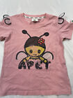 A BATHNIG APE BAPE KIDS ALL BABY MILO WITH WINGS TEE- DISTRESSED BUT SO CUTE!