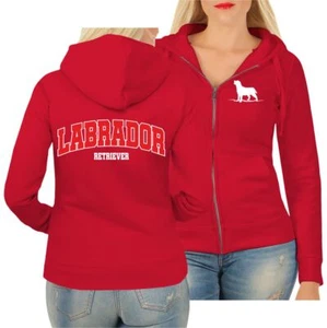 Frauen Kapuzenjac​ke Labrador Retriever LOGO Hunde dogs dogmum Familienhund - Bild 1 von 13