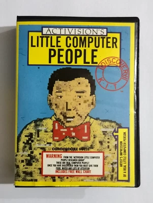 Commodore 64 Little Computer People game by Activision - Tested Working - Image 1 of 4