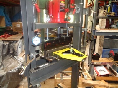 Mesa de troqueles con tope para tu prensa de taller de 20 toneladas accesorio de freno de prensa de 12" Foto 1 de 4