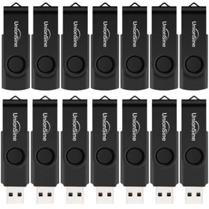 20x USB Stick 2.0 Memory Speicherstick Speichermedien USB Flash Drive 64GB Black - Afbeelding 1 van 12