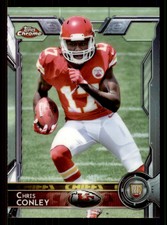 2015 Topps Chrome Chris Conley #159  RC Kansas City Chiefs
