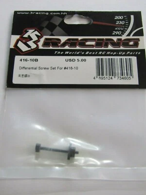 3 Racing Differential Screw Set For Tamiya TRF416 - 416-10B - Image 1 of 4