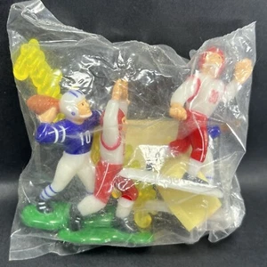 NOS Bakery Crafts ICX-129C Football Cake Kit Cupcake Birthday Party Red Blue - Picture 1 of 8
