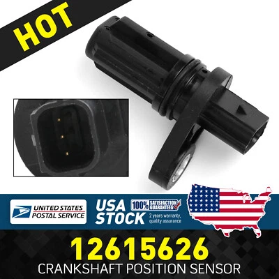 Sensor de posición del cigüeñal para Cadillac SRX 2010-2016 duradero nuevo 12615626 1x Foto 1 de 4