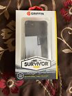 Griffin Survivor Core iPod Touch Case (5th and 6th Generation) Clear Black