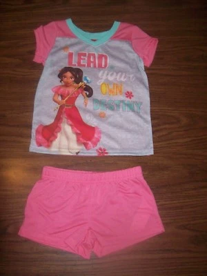 Pijama de 2 piezas Princesa Disney Little Girls ELENA AVALOR - Talla 4 - NUEVO NUEVO CON ETIQUETAS - MELÓN Foto 1 de 3