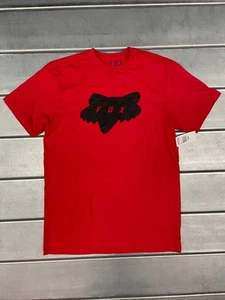 Camiseta Fox Sports Logo Para Hombre Mediana Roja Informal Calce Regular Nueva Con Etiquetas - Imagen 1 de 7