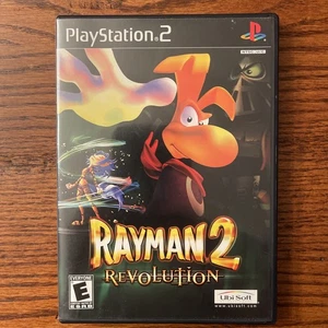 Rayman 2 Revolution PS2 PlayStation 2 AD + Reg Card Complete CIB - Picture 1 of 7