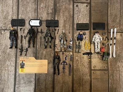 Gi Joe 25th Anniversary/POC/ Retaliation Custom Fodder Army Builder Lot Of 7 - Image 1 of 4