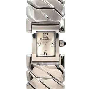 Christian Dior Art Deco D72 100 Quartz Silver Dial Ladies Watch 90301343 - Picture 1 of 6