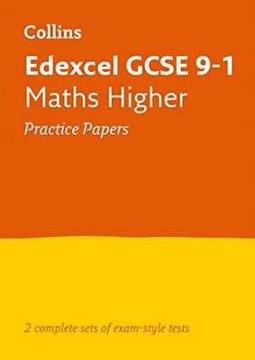 Edexcel GCSE 9-1 Maths Higher Practice Papers: For the 2020 A... by Collins GCSE Foto 1 de 2