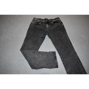 Buffalo David Bitton Jeans Mens Size 33 x 30 Black Ash Slim Stretch Denim  - Picture 1 of 8