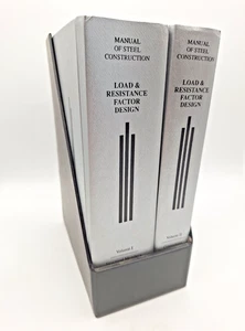 Manual Of Steel Construction 2nd Ed Load & Resistance Factor Design Volume 1 & 2 - Picture 1 of 15
